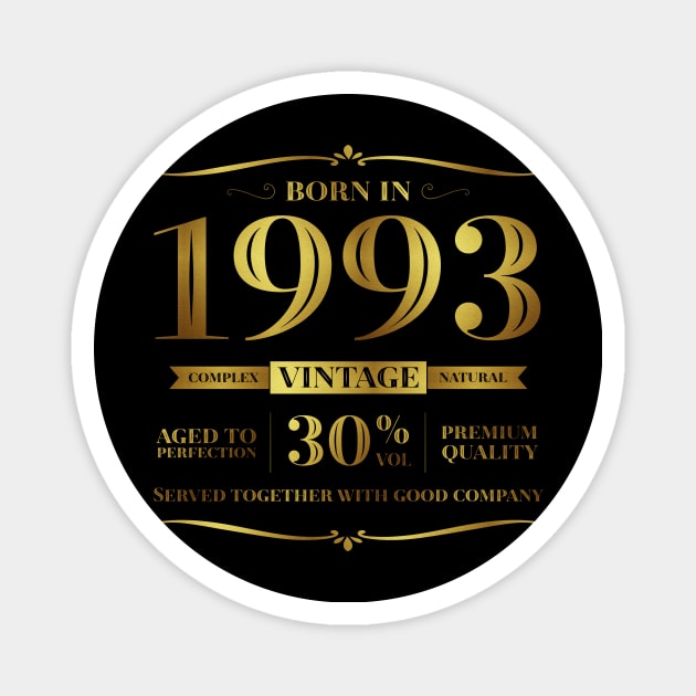 30 Years Label Magnet by AntiStyle